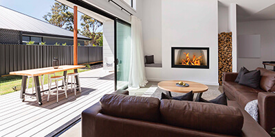 Realizace interiéru Krby BEF