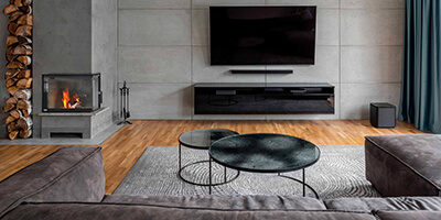 Realizace interiéru Krby BEF