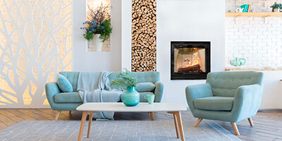 Realizace interiéru Krby BEF