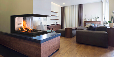 Realizace interiéru Krby BEF