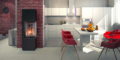 Realizace interiéru Krby BEF