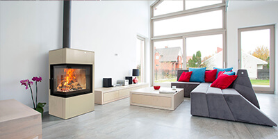 Realizace interiéru Krby BEF